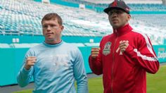 SAÚL 'CANELO' ÁLVAREZ y Avni Yildirim se ven las caras y CALIENTAN la pelea en el Hard Rock Stadium