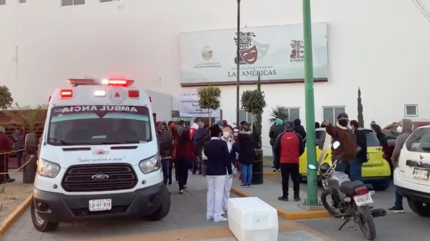 Ecatepec arranca con la campaña de vacunación contra el Covid-19 VIDEO