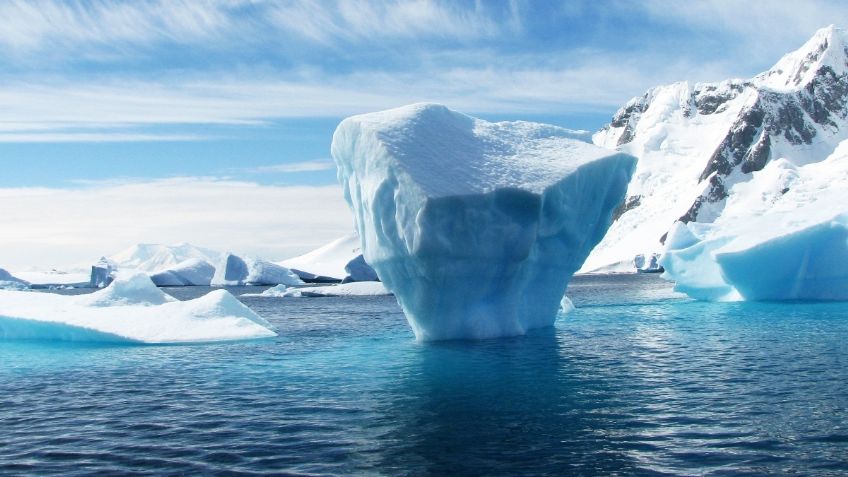 GIGANTE DE HIELO: Así es como se forma un iceberg en la Antártida