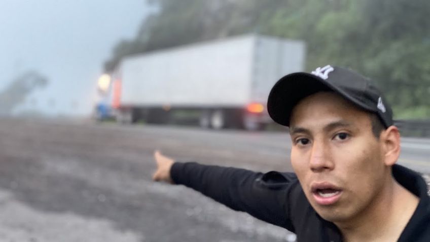 Youtuber exhibe modus operandi de ladrones en autopista hacia Puebla: VIDEO