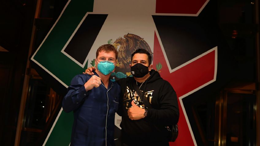 CANELO y su pijama CARÍSIMA ¿Cuánto cuesta el OUTFIT de Saúl Álvarez con la que llegó a Miami?