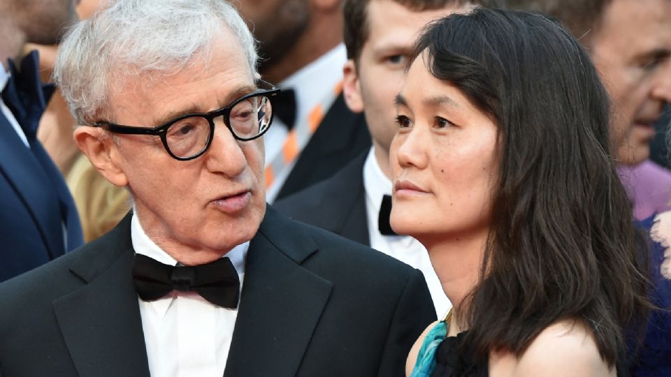 Woody Allen y Soon-Yi Previn. Foto: AFP