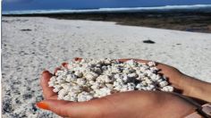 Una playa con palomitas de maíz en lugar de arena; descubre dónde está