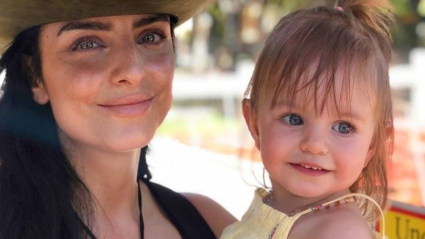 Kailani, hija de Mauricio OCHMANN y Aislinn DERBEZ ¡Ya monta a caballo!: VIDEO