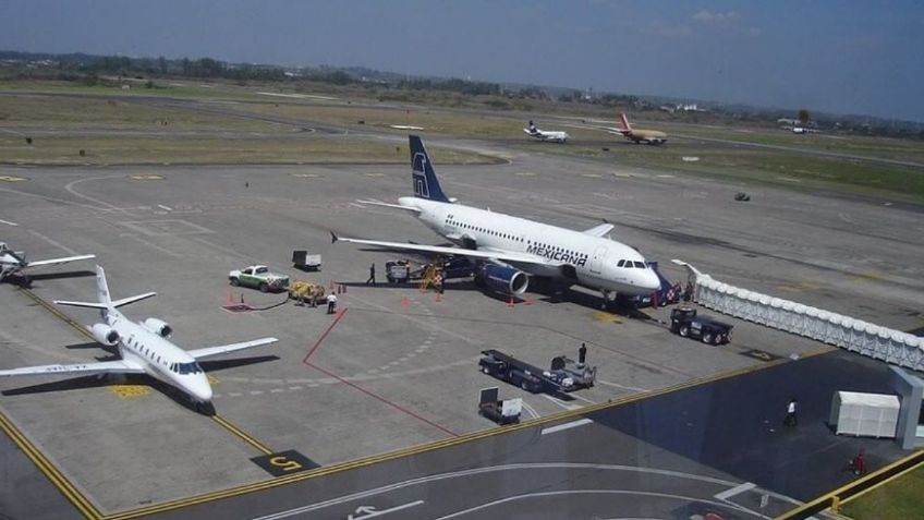 Una avioneta cae en el aeropuerto Heriberto Jara Corona de Veracruz