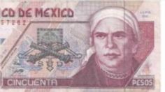 ¿Cuánto vale un billete de 50 pesos antiguo?