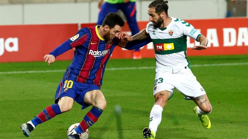 Este fue el ENORME gesto que tuvo Lionel Messi con el portero del Elche ¿Qué hizo? VIDEO