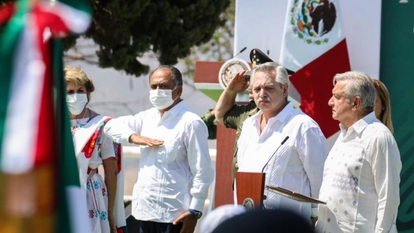 AMLO y Ebrard  desean pronta recuperación al presidente de Argentina, Alberto Fernández por contagio de COVID-19