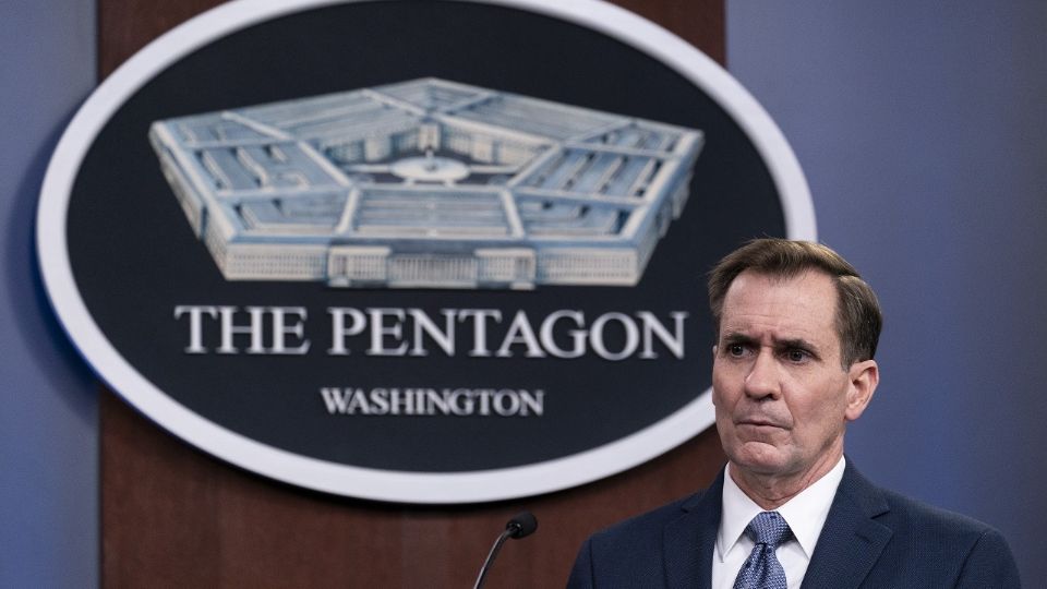 John Kirby, vocero del Pentágono. Foto: AP