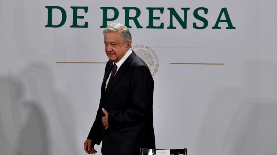 El presidente López Obrador desde Palacio Nacional. Foto: Guillermo O’Gam