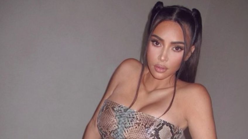 Kim Kardashian es captada en una fiesta tras su divorcio con Kanye West ¿celebrando su soltería?