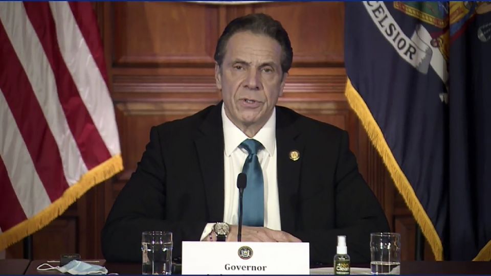 Andrew Cuomo, gobernador de NY. Foto: AP