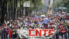 Reporte Vial CDMX: Marcha CNTE rumbo al Zócalo