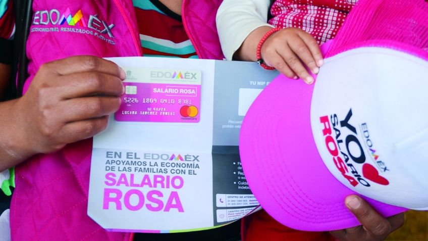 Salario Rosa Edomex 2021: De esta forma puedes tener el apoyo de dos mil 400 pesos