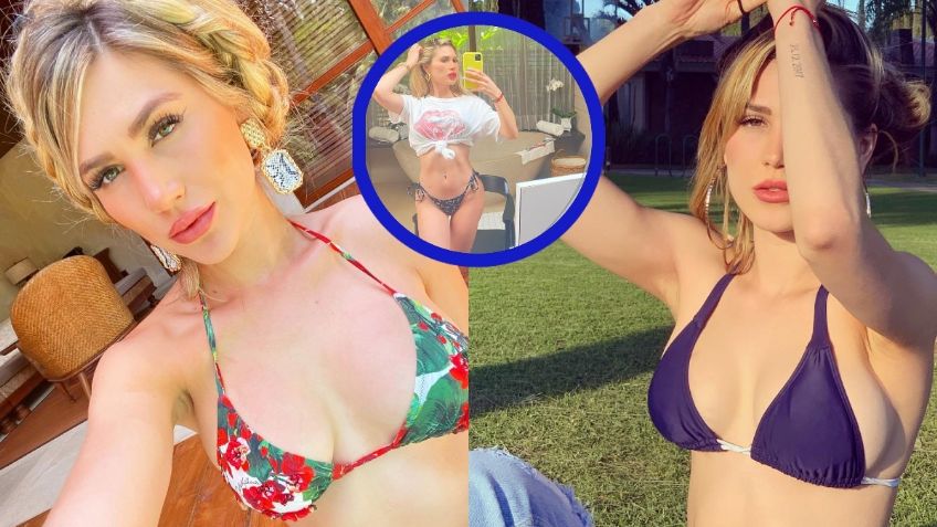 ¡Ojalá no lo distraiga! Los diminutos bikinis de la NOVIA de Saúl 'Canelo' Álvarez con los que lo ENAMORÓ