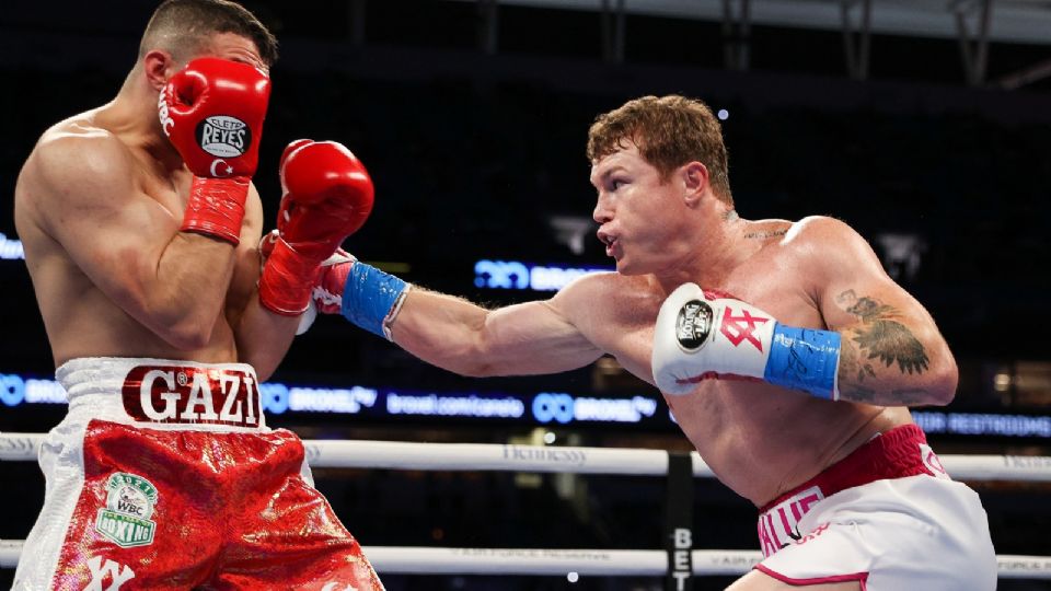 Sigue todas las acciones de la pelea del Canelo y el turco desde Miami. Foto: Mexsport