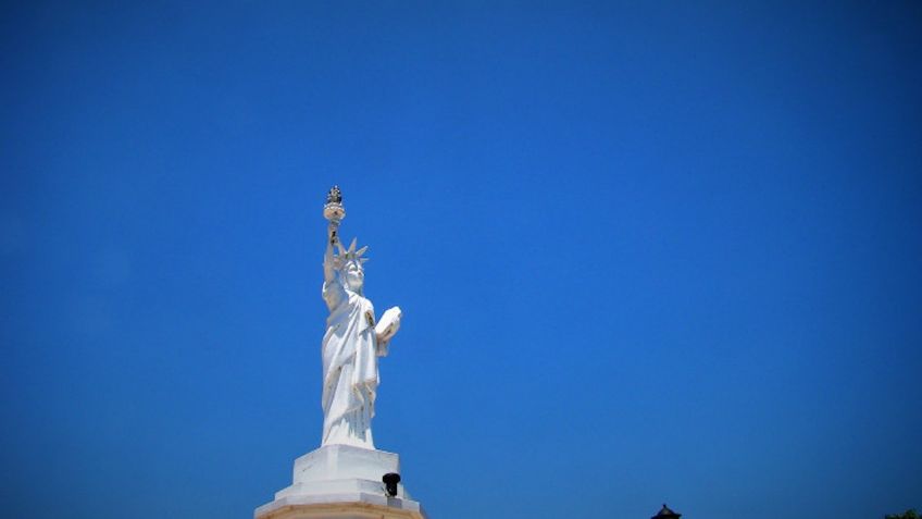 Conoce el Pueblo Mágico que tiene una réplica de la estatua de la Libertad de Nueva York