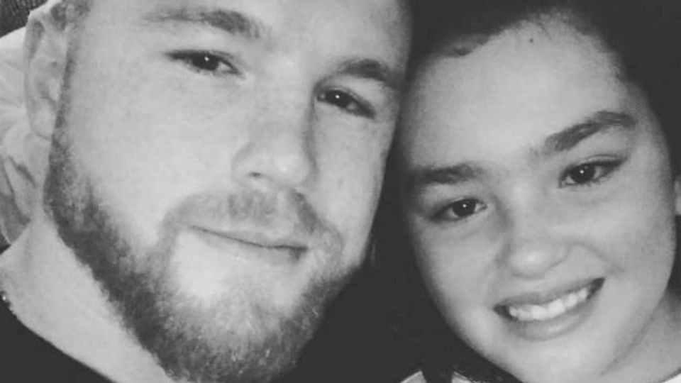 El 'Canelo' y su hija mayor. Foto: Instagram