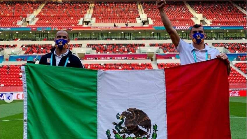 ¡Los Tigres de México! Con foto con la bandera terminan con la polémica de Nahuel Guzmán