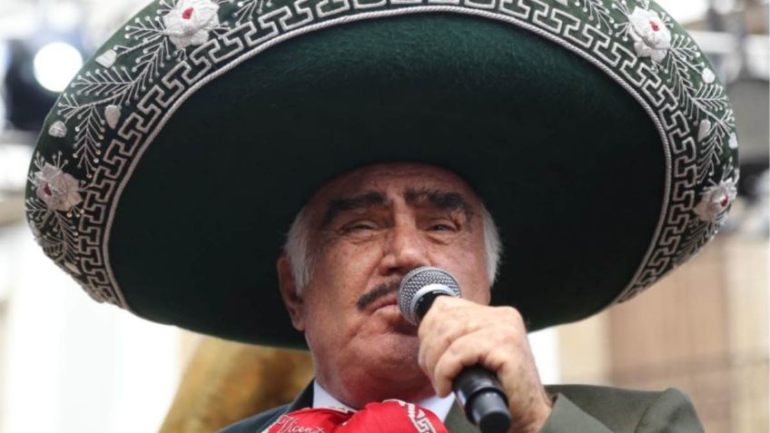 Vicente Fernández envía mensaje amoroso a Cuquita, pero los fans se le van a la yugular