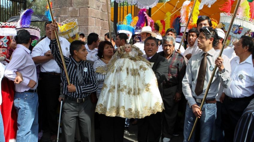 Feligreses del “Niñopa” se agarran a golpes en Xochimilco; quieren la mayordomía en 2021