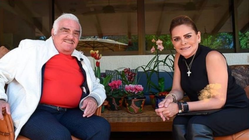 Mara Patricia Castañeda aclara el supuesto chantaje para entrevistar a Vicente Fernández