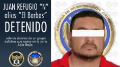 Detienen a “El Barbas”, jefe de sicarios del Cártel de Santa Rosa de Lima