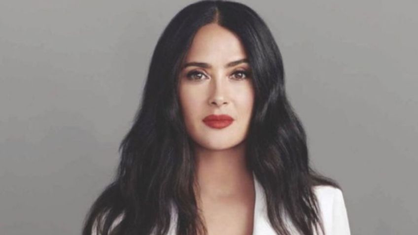 Salma Hayek DERRITE corazones con su nuevo look de PORRISTA: VIDEO