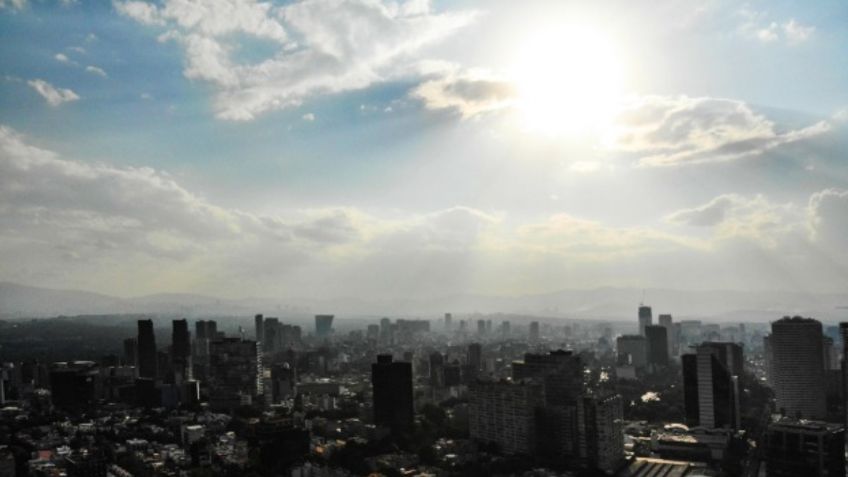 Clima CDMX: Goza de DÍA SOLEADO y y sin lluvias en la capital del país este domingo 18 de abril