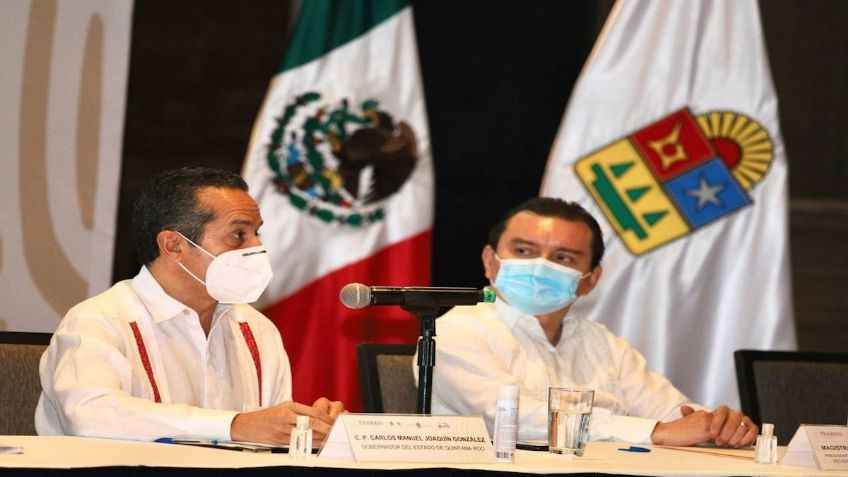 Todo Quintana Roo ya está en semáforo naranja, anuncia Carlos Joaquín