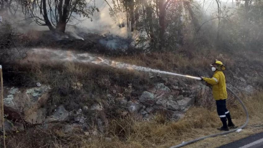 Incendios en Zacatecas afectan a  640 hectáreas