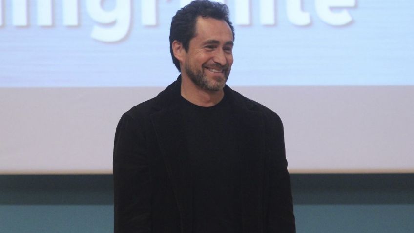 Demián Bichir envía mensaje para AMLO; "seguimos empujando con fuerza", asegura