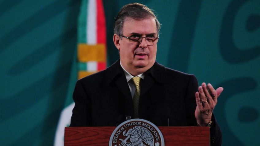 Marcelo Ebrard presume mensaje en “RUSO” que envió México de agradecimiento por dosis de vacunas Sputnik V