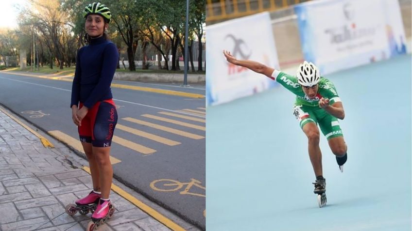 Patinadores de Nuevo León representan a México en campeonato panamericano de patinaje