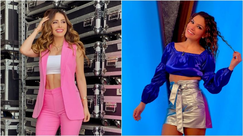 Venga la Alegría: ¡Duelo de bellezas! Cynthia Rodríguez y Tábata Jalil son las reinas de las minifaldas