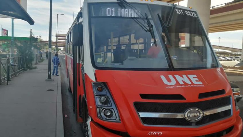 Video: en Hermosillo piden a usuario de transporte usar bien el cubrebocas