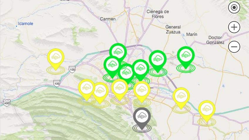 Calidad del aire en Monterrey, 7 de febrero 2021: calidad regular y buena en la zona metropolitana