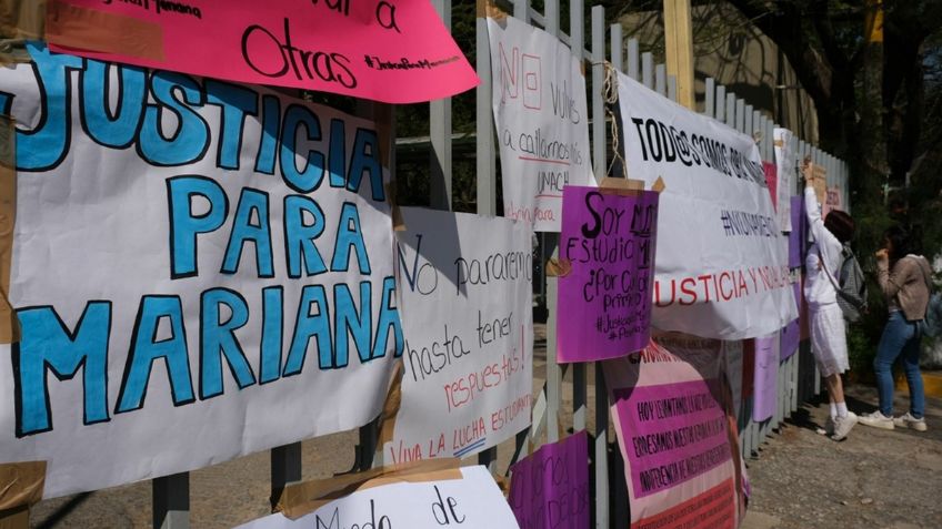 Protestan estudiantes de medicina de Nuevo León, exigen mayor seguridad