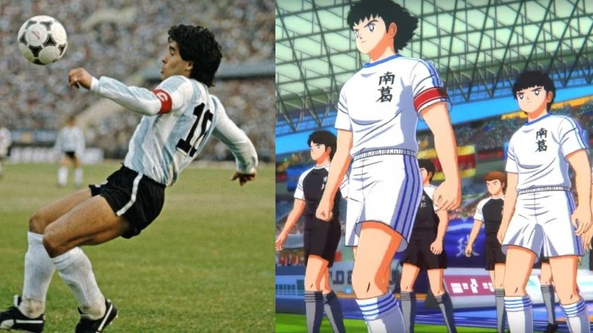 ¡INCREÍBLE! Súper Campeones hace sentido HOMENAJE a Maradona de esta manera: FOTO