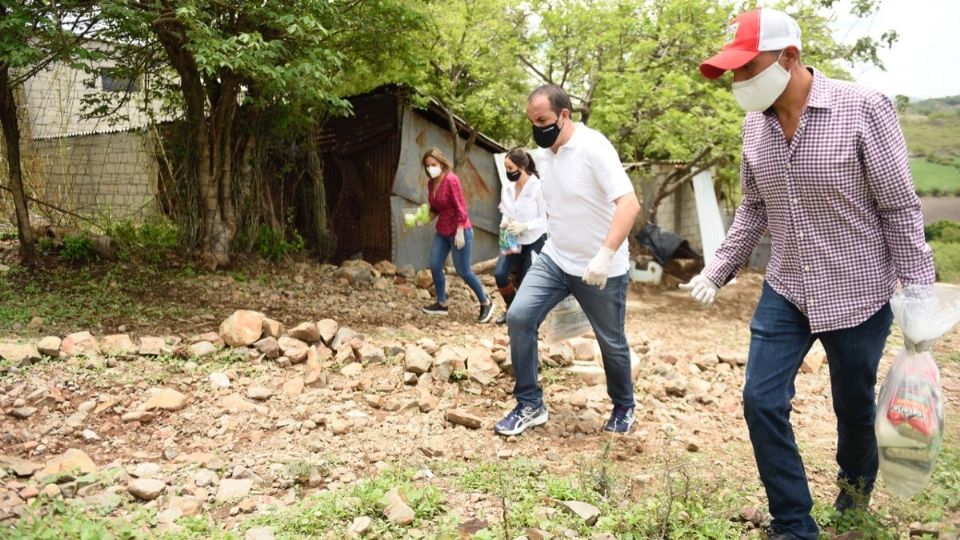 La administración de Cuauhtémoc Blanco ha brindado apoyos a los sectores más afectados por la pandemia del Covid-19. Foto: Especial