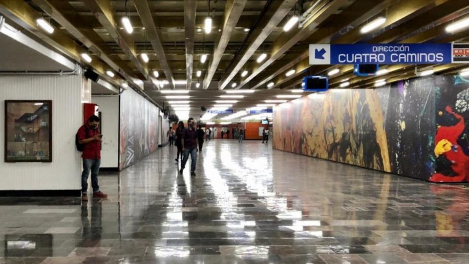 PIEZA CLAVE.  Una de las estaciones vitales en el funcionamiento de la Línea 2 es la terminal Cuatro Caminos, por su rol de cercanías. Foto: Guillermo O´Gam