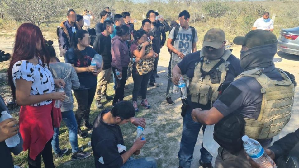 A SALVO. ● La semana pasada rescataron a 49 migrantes en Tamaulipas. Foto: Especial