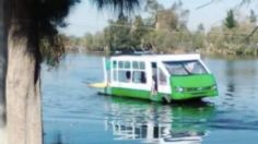 ¡Adorable! Así luce el micro-trajinera de Xochimilco: FOTOS