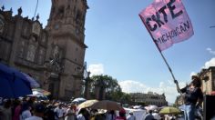 Contingentes de maestros en Michoacán alistan caravana hacia la Ciudad de México