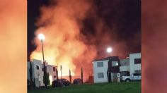 VIDEO: Se registra fuerte incendio en zona urbana de Puebla