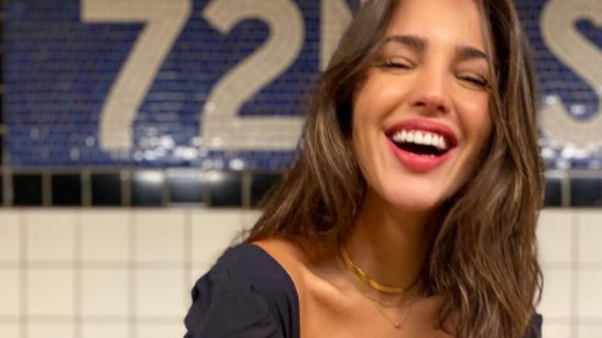 Eiza González da tremendo AZOTÓN mientras circulaba en bici: VIDEO