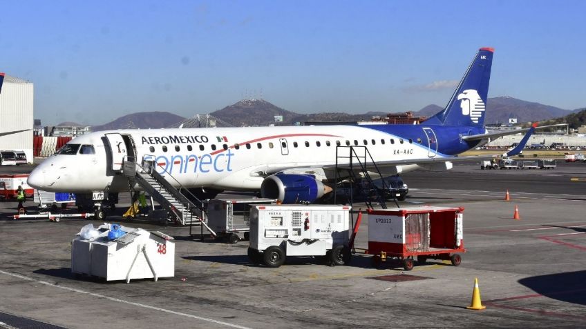 Cae 33.8% tráfico de pasajeros de Aeroméxico en enero