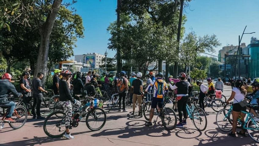 Ciclistas desquician vialidades de la CDMX con nueva rodada; ve cuáles