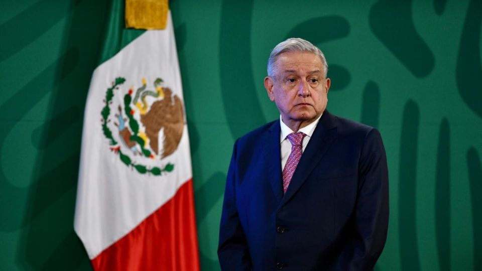 El presidente López Obrador reapareció tras su contagio. Foto: Guillermo O’Gam