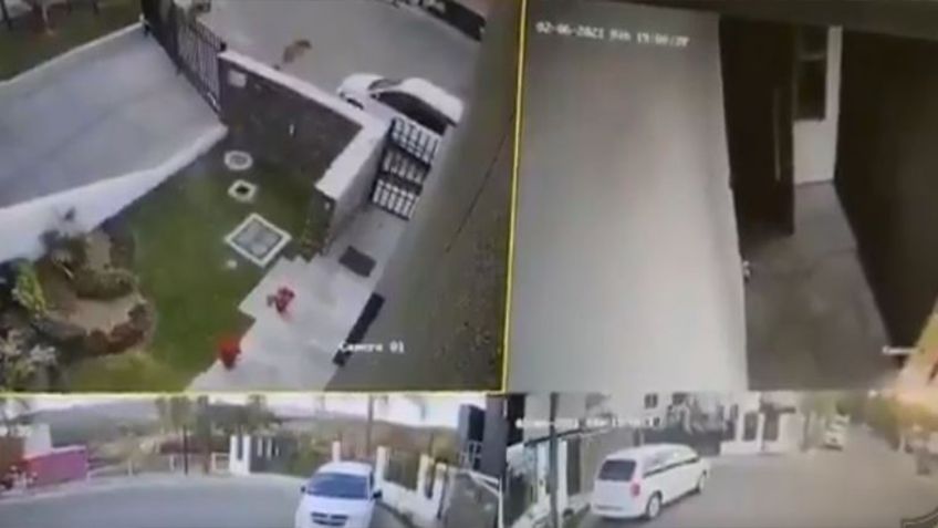 Video: Captan momento en el que roban una casa habitación en Zapopan, Jalisco